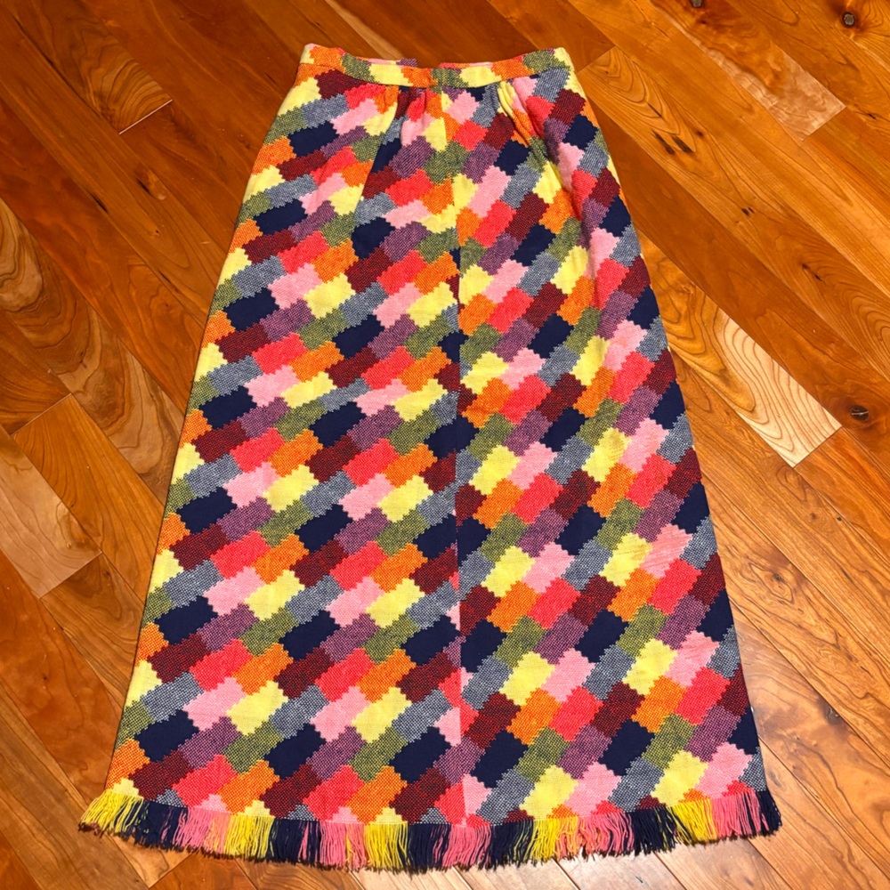 Tami Original San Fransico Vintage 1960’s  Colorful Geometric A-Line Skirt